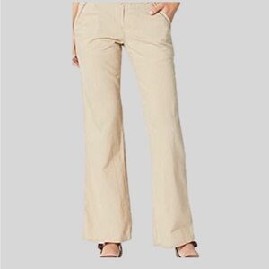 PENNINGTONS Cream Linen Pants size 28